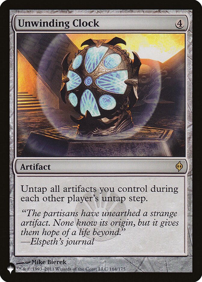 Unwinding Clock [The List] | Good Games Adelaide SA