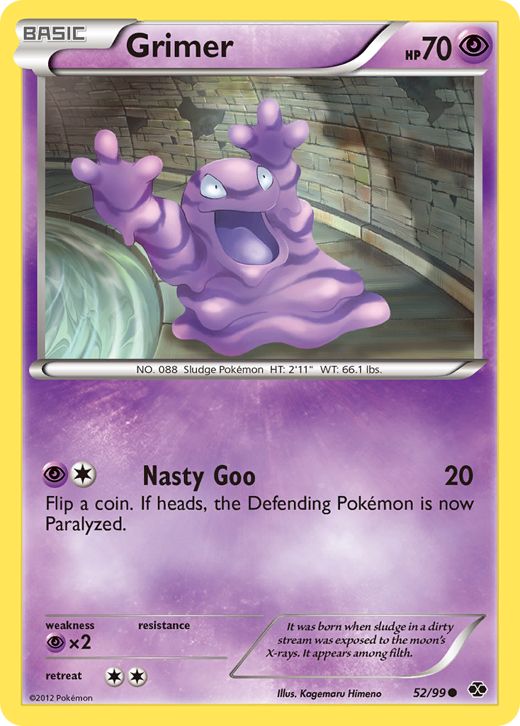 Grimer (52/99) [Black & White: Next Destinies] | Good Games Adelaide SA