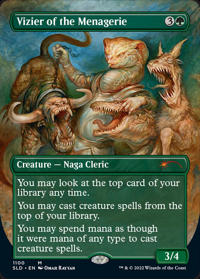 Vizier of the Menagerie (Borderless) [Secret Lair Drop Series] | Good Games Adelaide SA