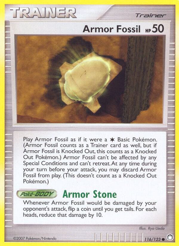 Armor Fossil 116/123 (Mysterious Treasures)  | Good Games Adelaide SA
