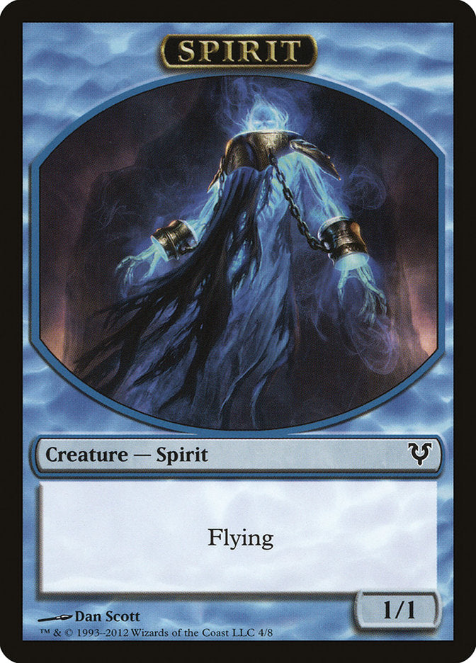 Spirit (4/8) [Avacyn Restored Tokens] | Good Games Adelaide SA