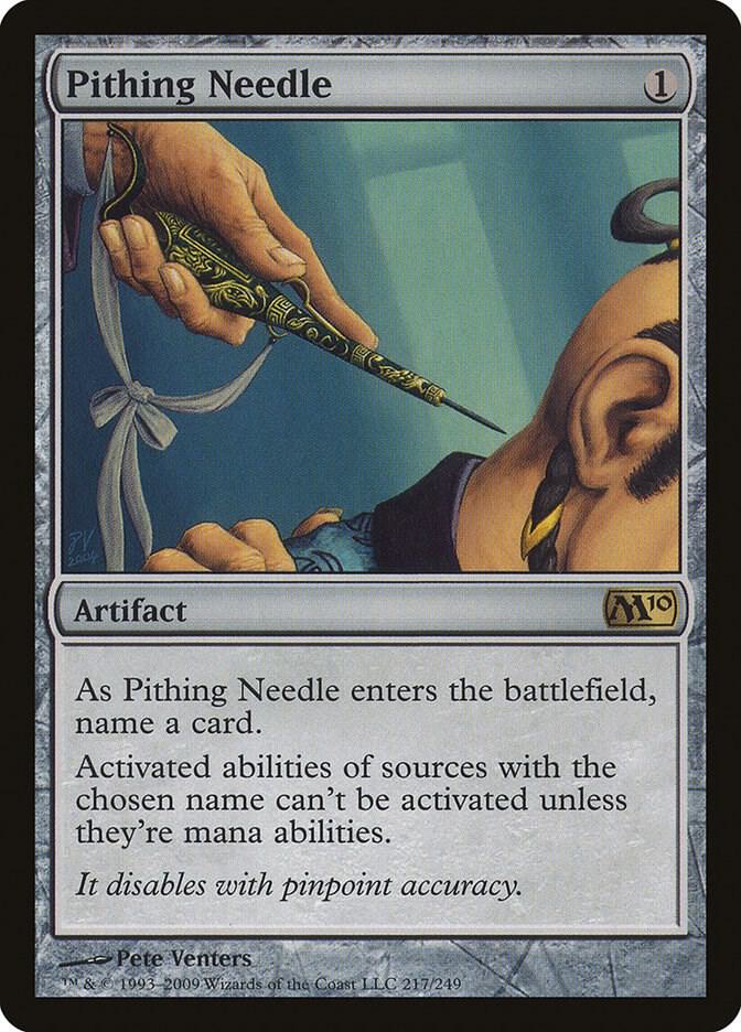 Pithing Needle 217 (Magic 2010 (M10))  | Good Games Adelaide SA