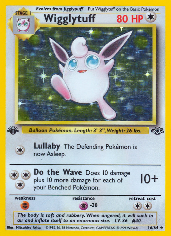 Wigglytuff (16/64) [Jungle 1st Edition] | Good Games Adelaide SA