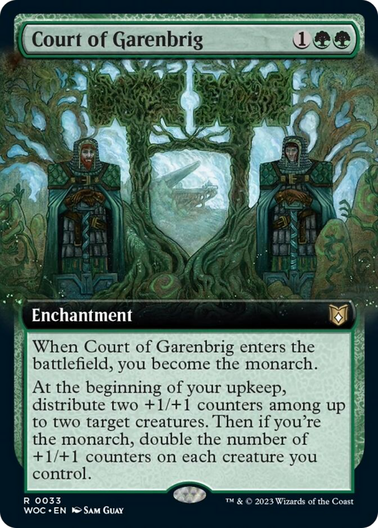 Court of Garenbrig (Extended Art) [Wilds of Eldraine Commander] | Good Games Adelaide SA