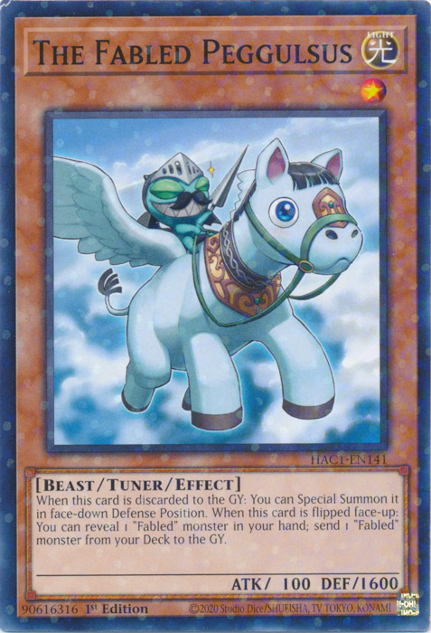 The Fabled Peggulsus (Duel Terminal) [HAC1-EN141] Common | Good Games Adelaide SA