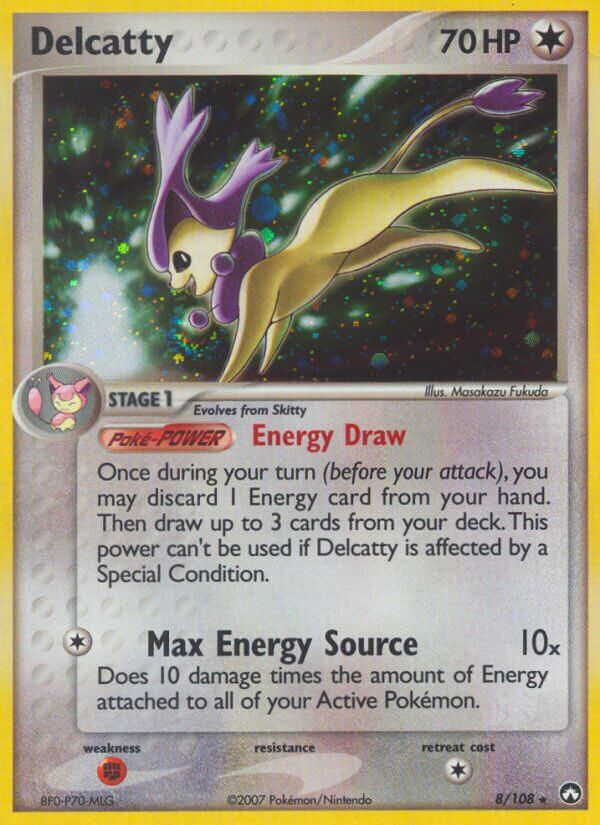 Delcatty (8/108) (Theme Deck Exclusive) [EX: Power Keepers] | Good Games Adelaide SA