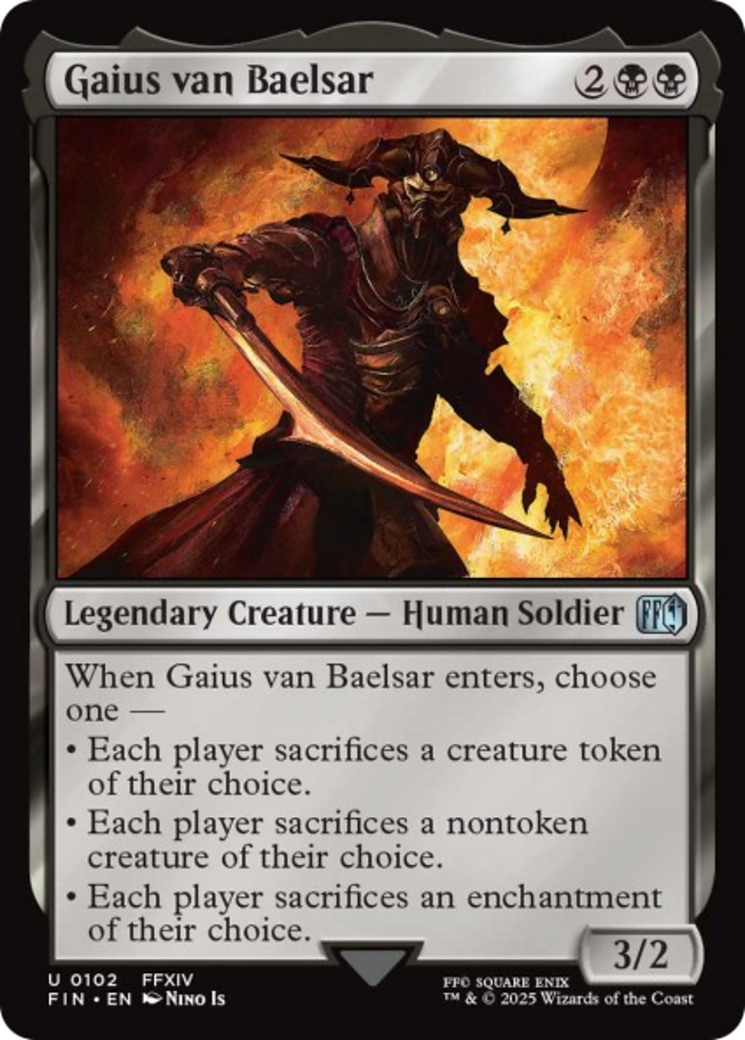Gaius van Baelsar [FINAL FANTASY] | Good Games Adelaide SA