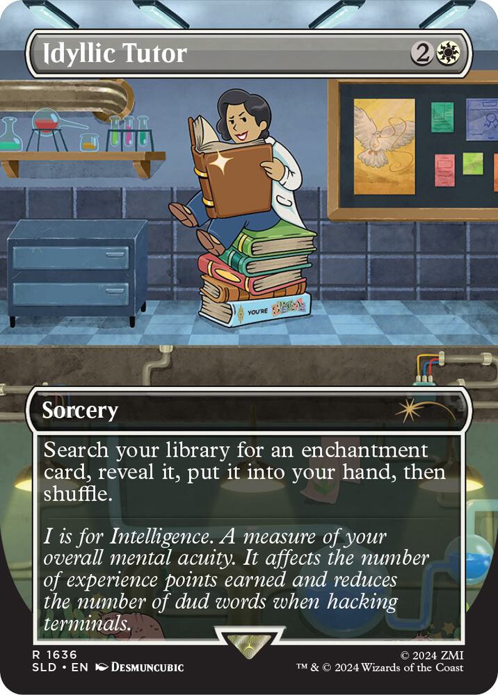 Idyllic Tutor 1636 1636 (Secret Lair Drop Series)  | Good Games Adelaide SA