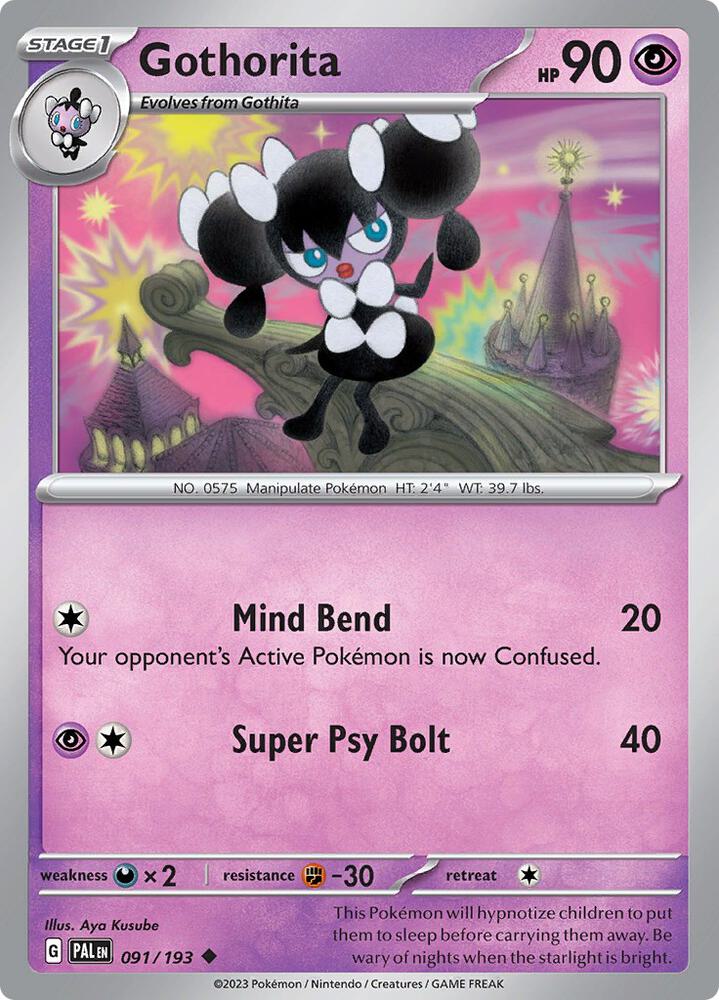 Gothorita 091/193 (SV02: Paldea Evolved)  | Good Games Adelaide SA