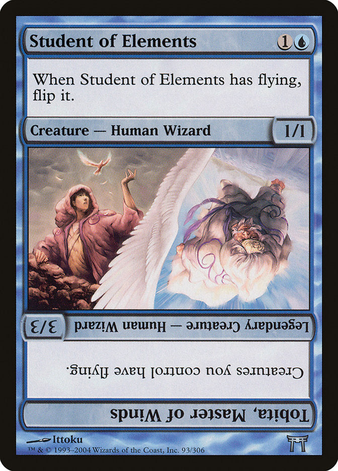 Student of Elements // Tobita, Master of Winds 93 (Champions of Kamigawa)  | Good Games Adelaide SA