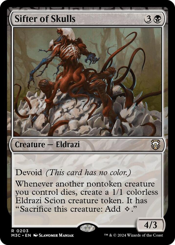 Sifter of Skulls 203/411 (Commander: Modern Horizons 3)  - Ripple Foil | Good Games Adelaide SA
