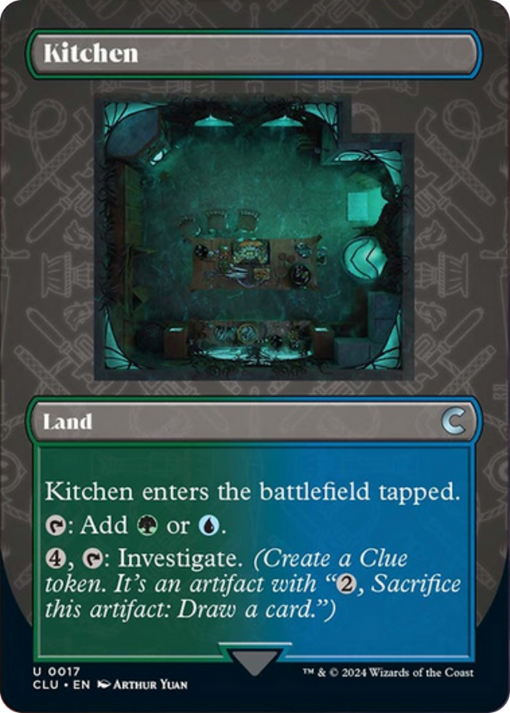 Kitchen (Borderless) [Ravnica: Clue Edition] | Good Games Adelaide SA