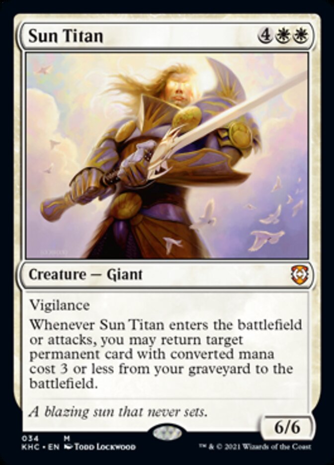 Sun Titan [Kaldheim Commander] | Good Games Adelaide SA
