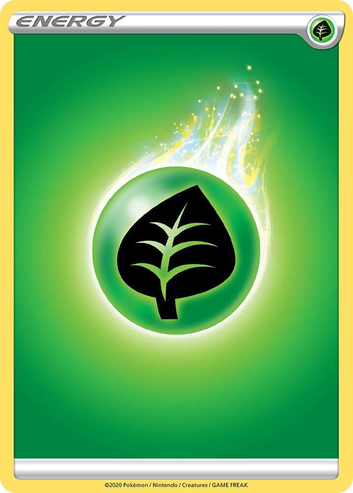 Grass Energy  (SWSH01: Sword & Shield Base Set)  - Reverse Holofoil | Good Games Adelaide SA