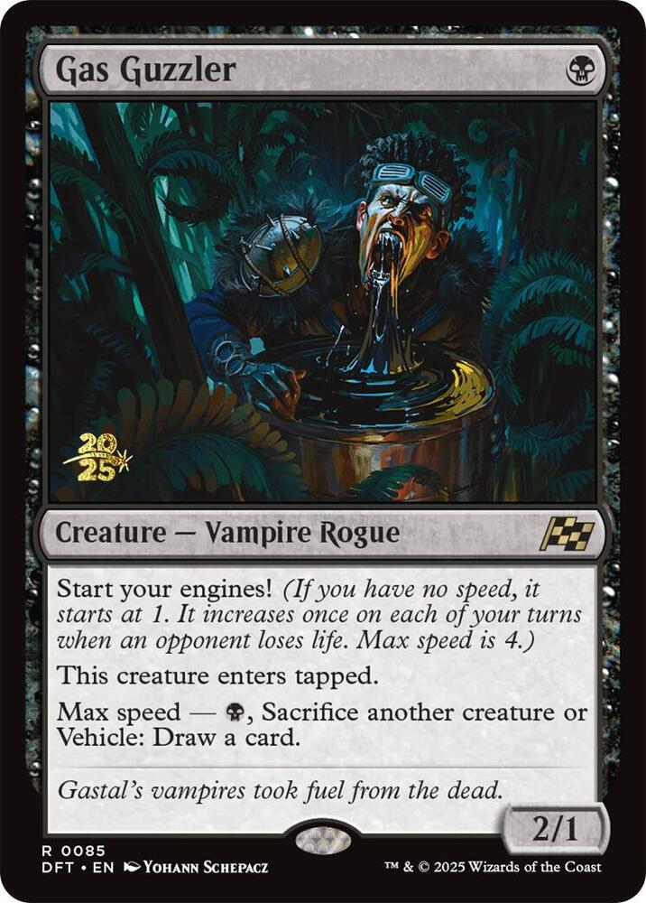 Gas Guzzler 85 (Prerelease Cards)  - Foil | Good Games Adelaide SA