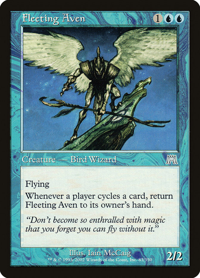Fleeting Aven 83 (Onslaught)  | Good Games Adelaide SA