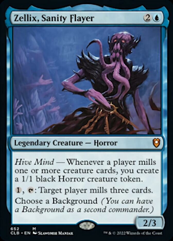 Zellix, Sanity Flayer [Commander Legends: Battle for Baldur's Gate] | Good Games Adelaide SA