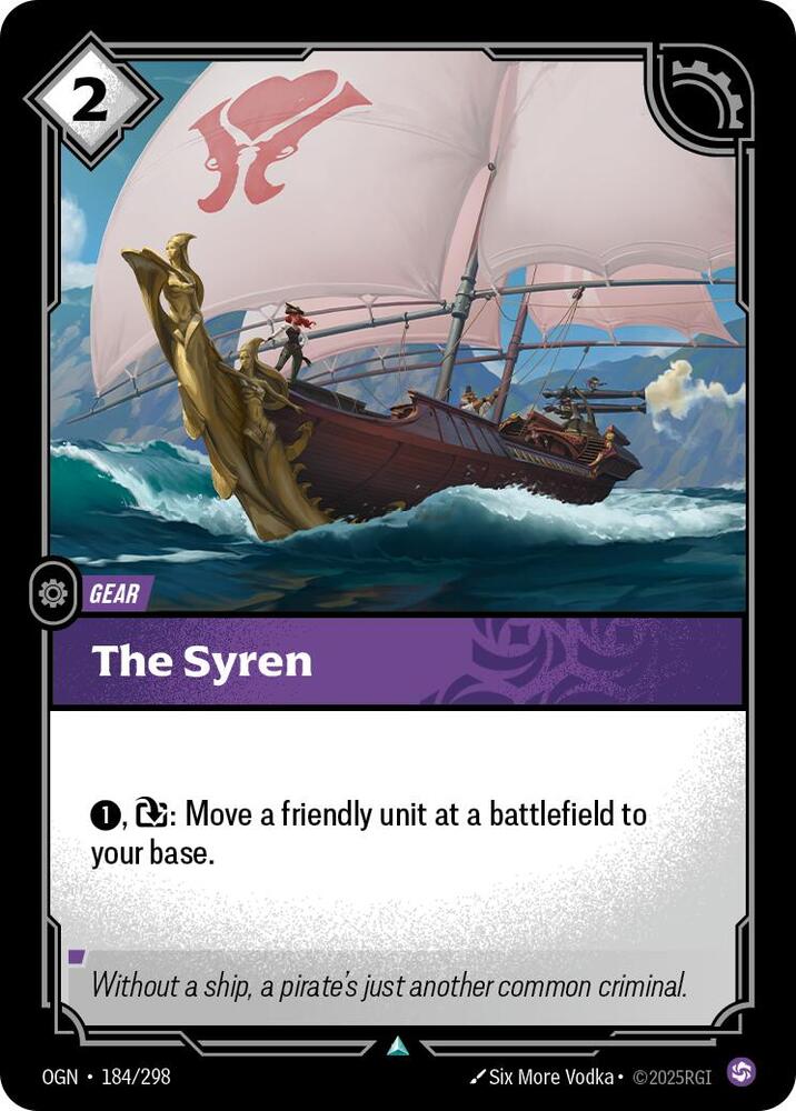 The Syren 184/298 (Origins)  - Foil | Good Games Adelaide SA