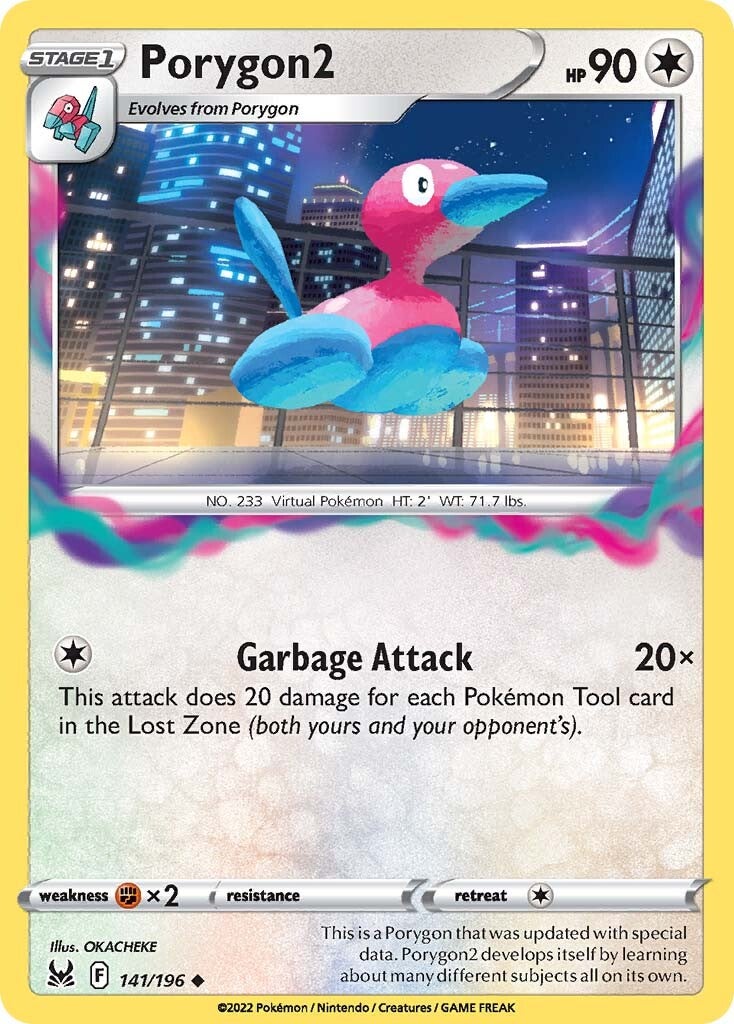 Porygon2 (141/196) [Sword & Shield: Lost Origin] | Good Games Adelaide SA