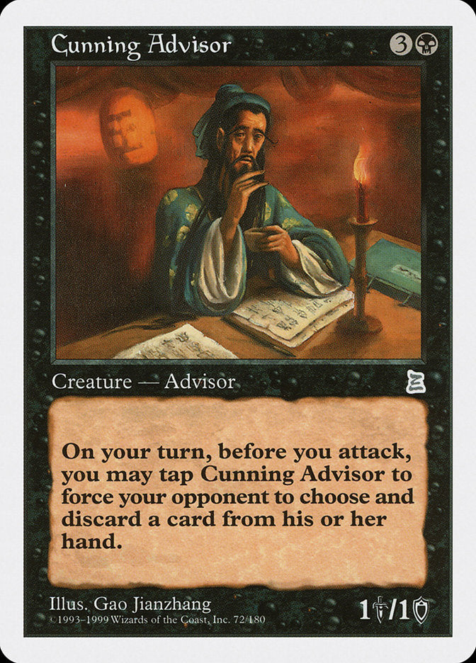 Cunning Advisor 72 (Portal Three Kingdoms)  | Good Games Adelaide SA