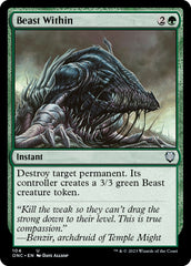 Beast Within [Phyrexia: All Will Be One Commander] | Good Games Adelaide SA