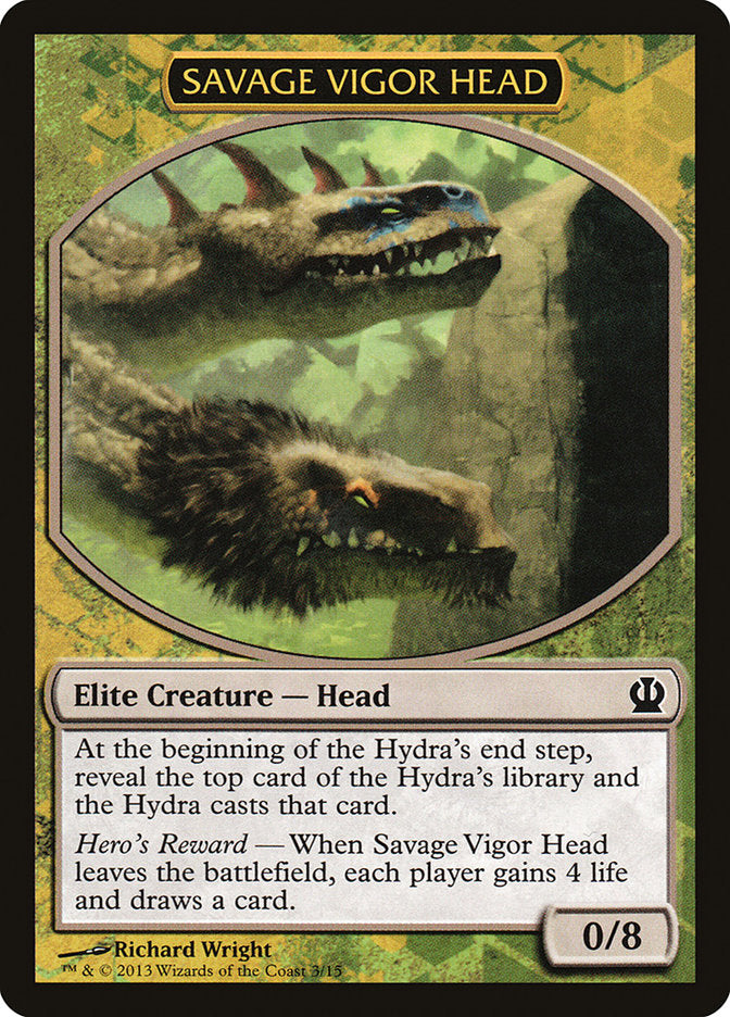 Savage Vigor Head 3 (Hero's Path Promos)  | Good Games Adelaide SA