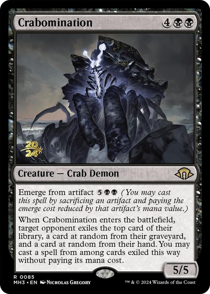 Crabomination 85 (Prerelease Cards)  - Foil | Good Games Adelaide SA