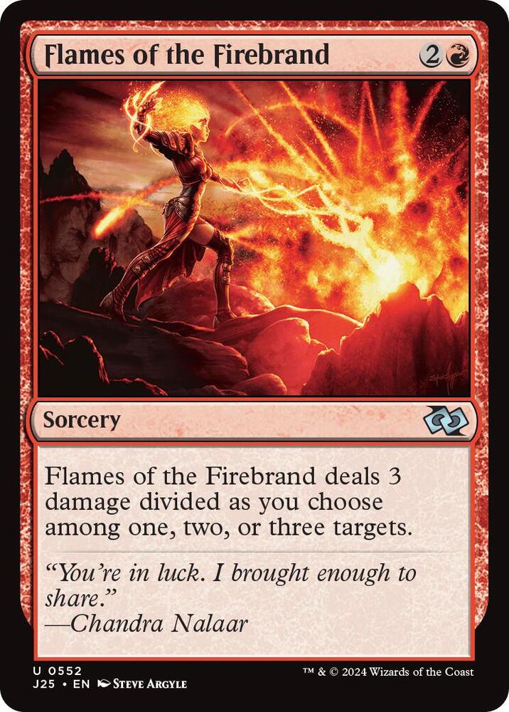 Flames of the Firebrand 552 (Foundations Jumpstart)  | Good Games Adelaide SA