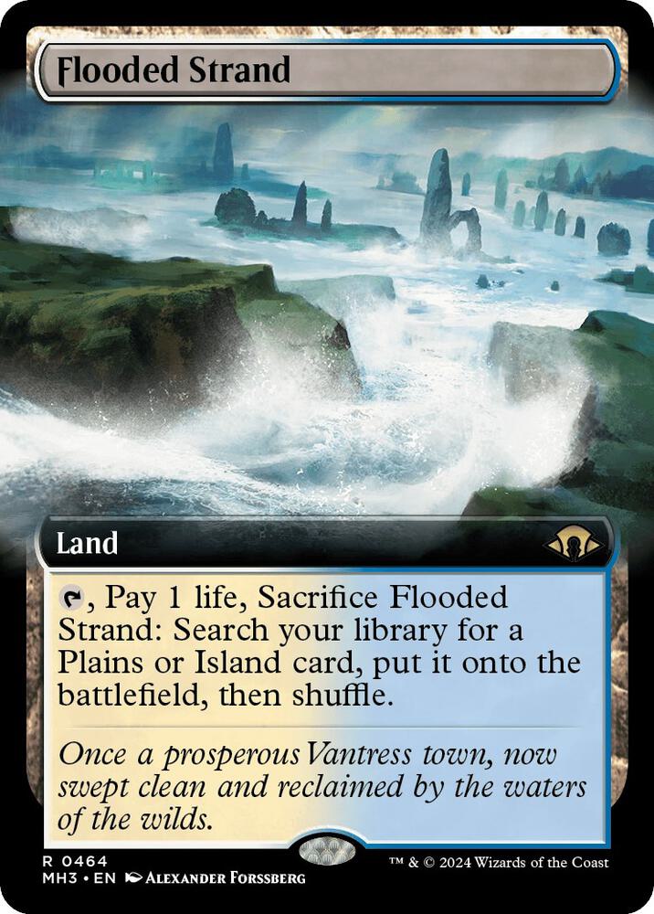 Flooded Strand 464 (Modern Horizons 3)  - Foil | Good Games Adelaide SA