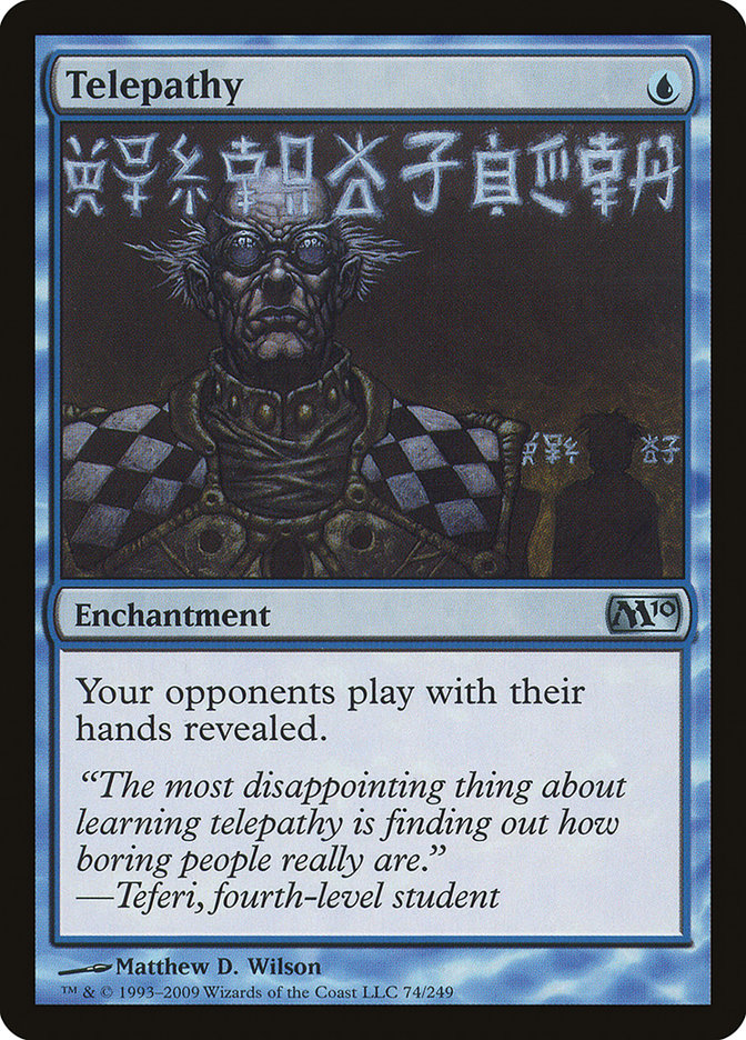 Telepathy 74/249 (Magic 2010 (M10))  - Foil | Good Games Adelaide SA