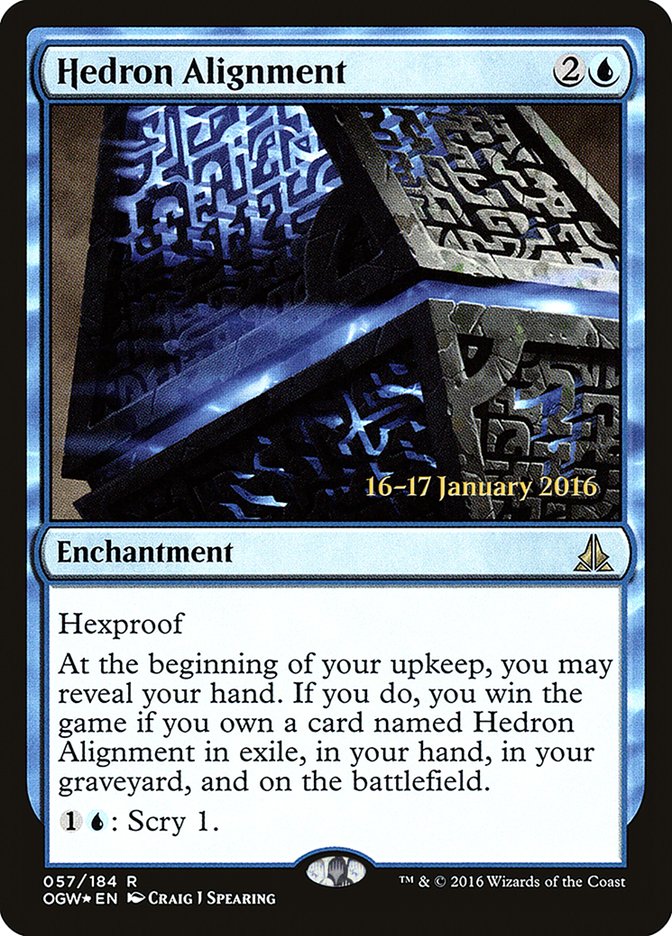 Hedron Alignment [Oath of the Gatewatch Promos] | Good Games Adelaide SA