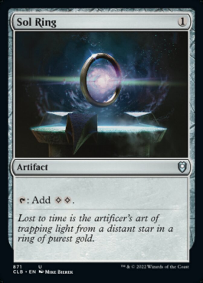 Sol Ring [Commander Legends: Battle for Baldur's Gate] | Good Games Adelaide SA