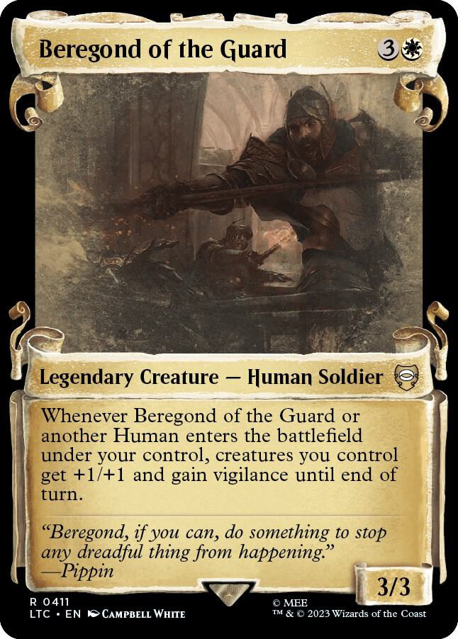 Beregond of the Guard 411 (Commander: The Lord of the Rings: Tales of Middle-earth)  - Showcase Scroll | Good Games Adelaide SA