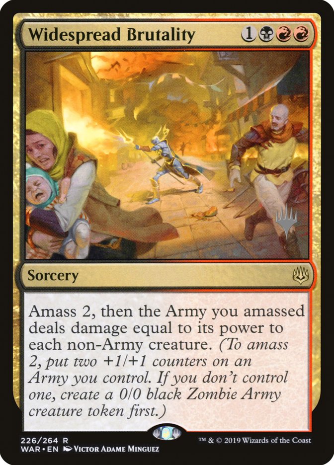 Widespread Brutality [Promo Pack: Throne of Eldraine] | Good Games Adelaide SA