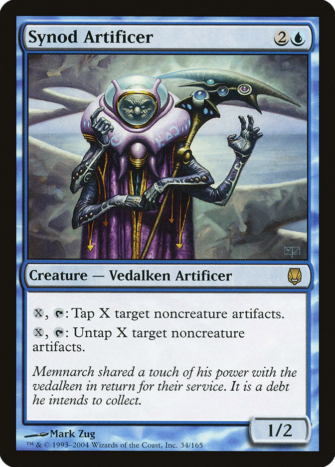 Synod Artificer 34 (Darksteel)  - Foil | Good Games Adelaide SA