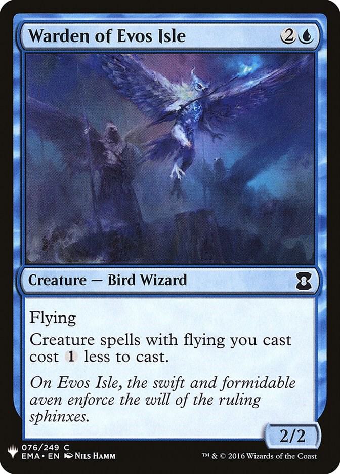 Warden of Evos Isle 76 (The List Reprints)  | Good Games Adelaide SA