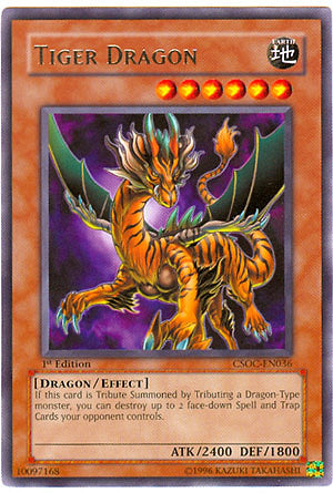 Tiger Dragon [CSOC-EN036] Rare | Good Games Adelaide SA