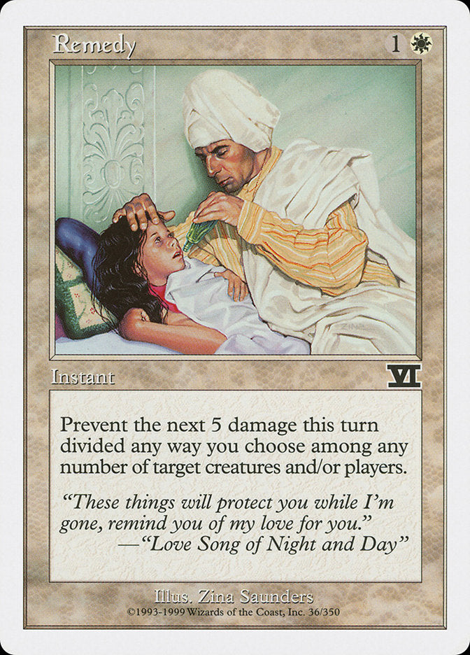 Remedy [Classic Sixth Edition] | Good Games Adelaide SA