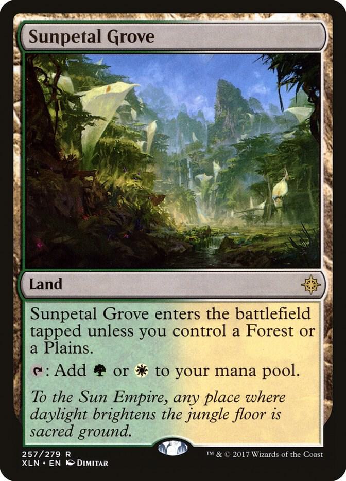 Sunpetal Grove 257 (Ixalan)  - Foil | Good Games Adelaide SA