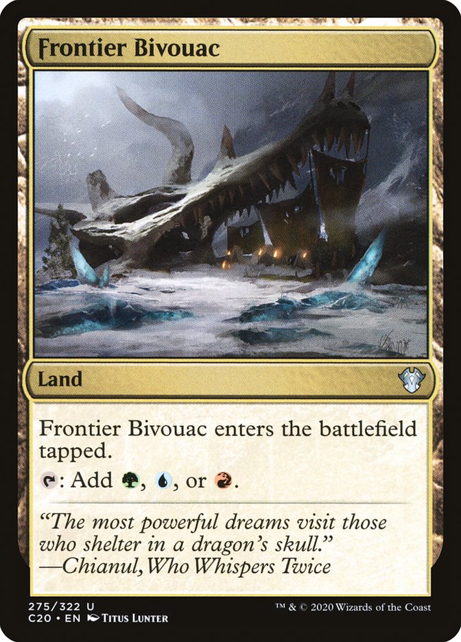 Frontier Bivouac [Commander 2020] | Good Games Adelaide SA