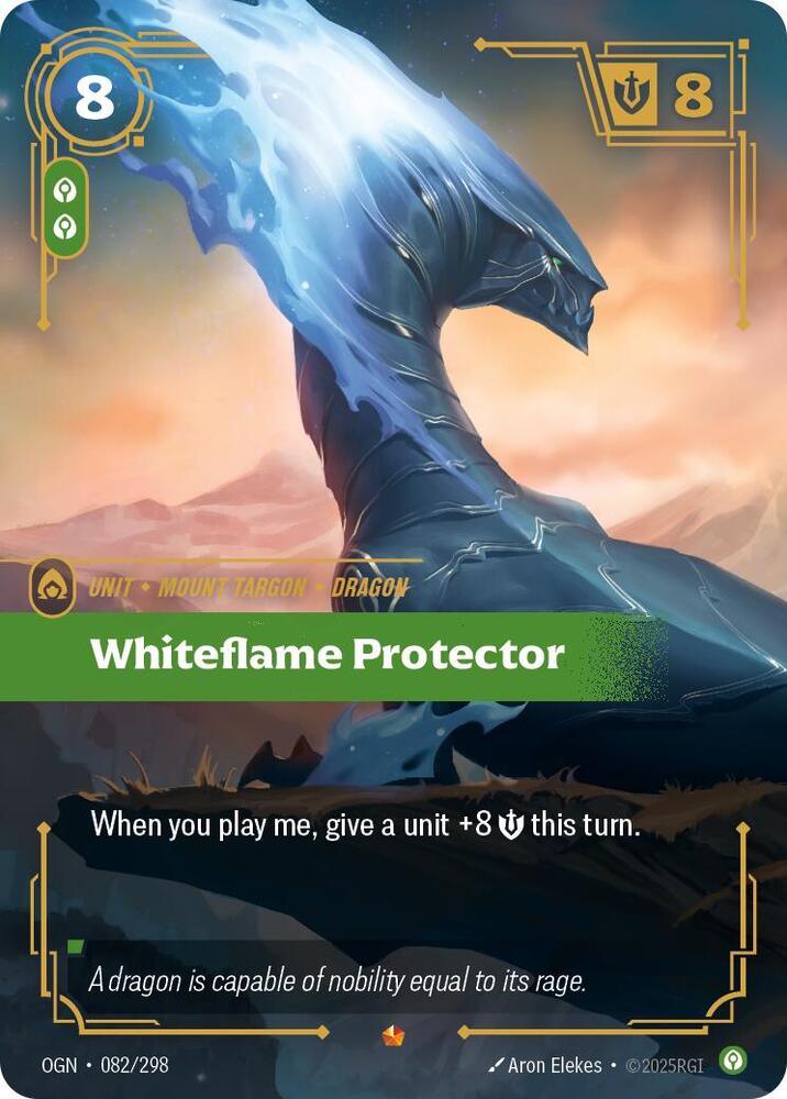 Whiteflame Protector 82/298 (Origins)  - Foil | Good Games Adelaide SA