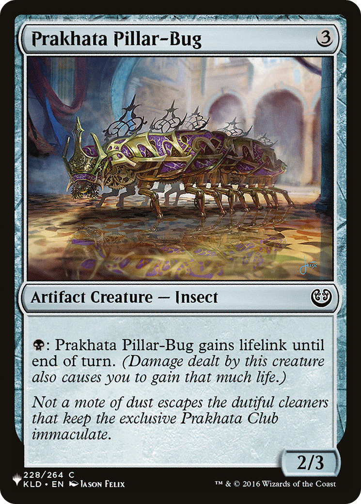 Prakhata Pillar-Bug [The List Reprints] | Good Games Adelaide SA