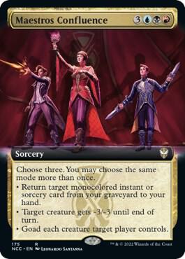 Maestros Confluence Extended Art 175 (Commander: Streets of New Capenna)  | Good Games Adelaide SA