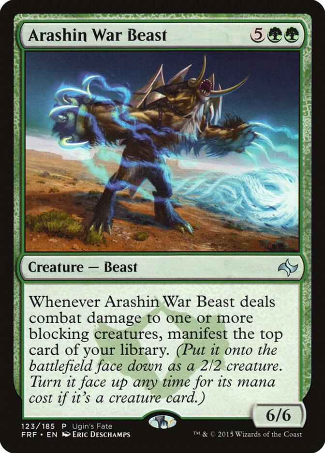Arashin War Beast 123 (Ugin's Fate Promos)  | Good Games Adelaide SA