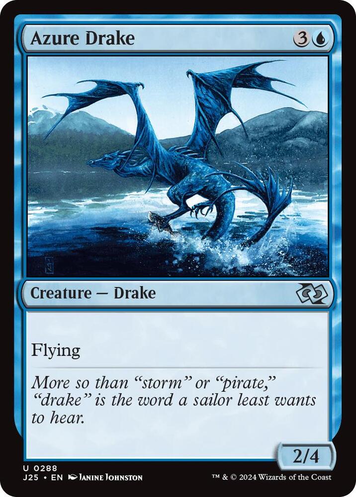 Azure Drake 288 (Foundations Jumpstart)  | Good Games Adelaide SA