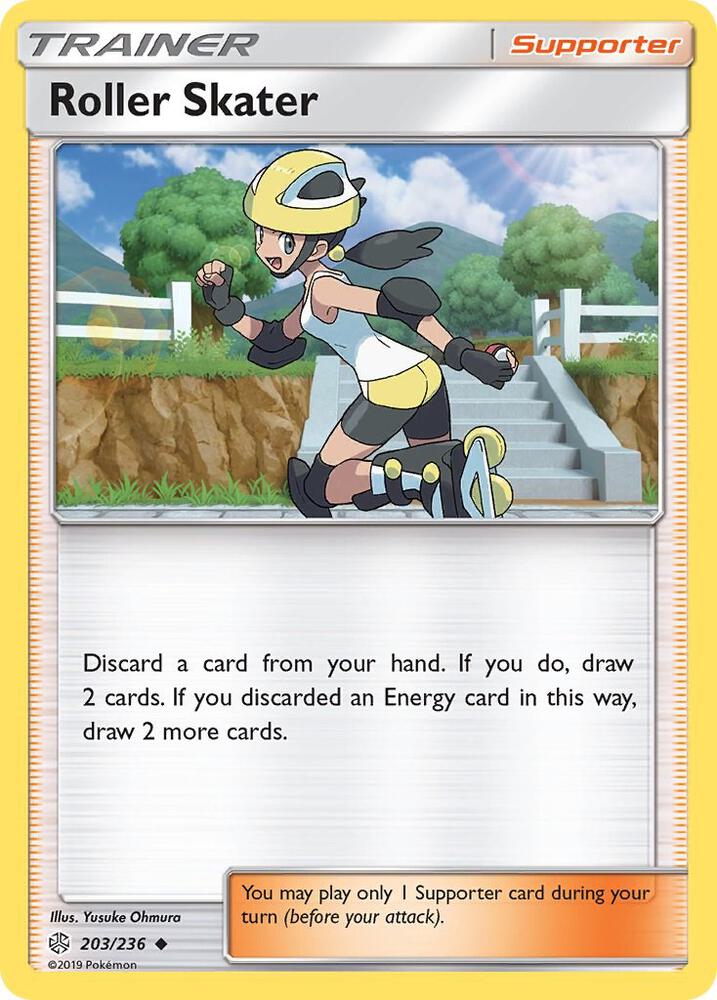 Roller Skater 203/236 (SM - Cosmic Eclipse)  | Good Games Adelaide SA