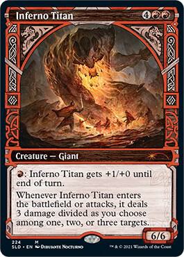 Inferno Titan 224 (Secret Lair Drop Series)  | Good Games Adelaide SA