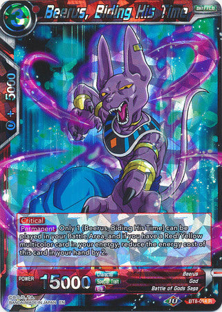 Beerus, Biding His Time [BT8-014] | Good Games Adelaide SA