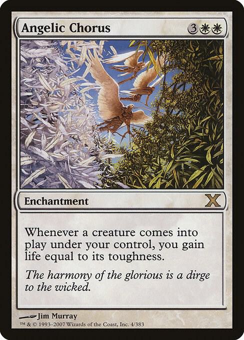 Angelic Chorus 4 (10th Edition)  - Foil | Good Games Adelaide SA