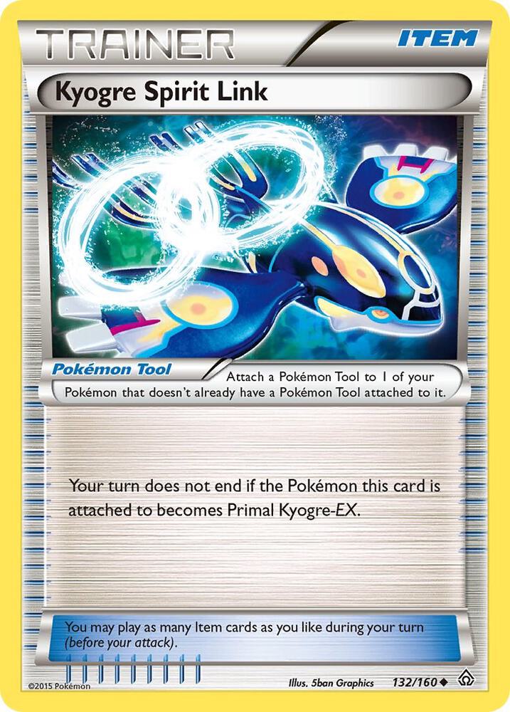 Kyogre Spirit Link 132/160 (XY - Primal Clash)  | Good Games Adelaide SA